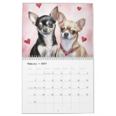 Chihuahua Kalender, elk jaar Kalender (Feb 2027)