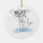 Chihuahua Keramisch Ornament (Voorkant)
