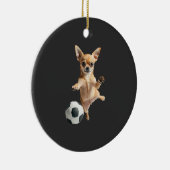 Chihuahua  keramisch ornament (Rechts)