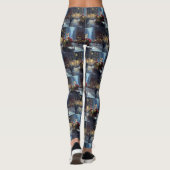 chihuahua kerst feestelijk seizoen leggings (Achterkant)