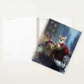 chihuahua kerst feestelijk seizoen planner (Display)