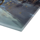 chihuahua kerst feestelijk seizoen snijplank (Hoek)