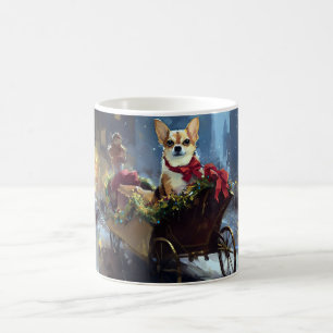 Chihuahua Kerst Feestseizoen Koffiemok
