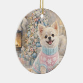 Chihuahua Kerst Ornament (Rechts)