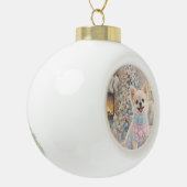 Chihuahua Kerst Ornament (Links)