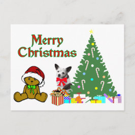 Chihuahua-kerstBriefkaarten Feestdagenkaart