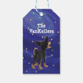 Chihuahua kerstcadeaus cadeaulabel (Achterkant)