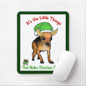 Chihuahua kerstcadeaus muismat (Met muis)