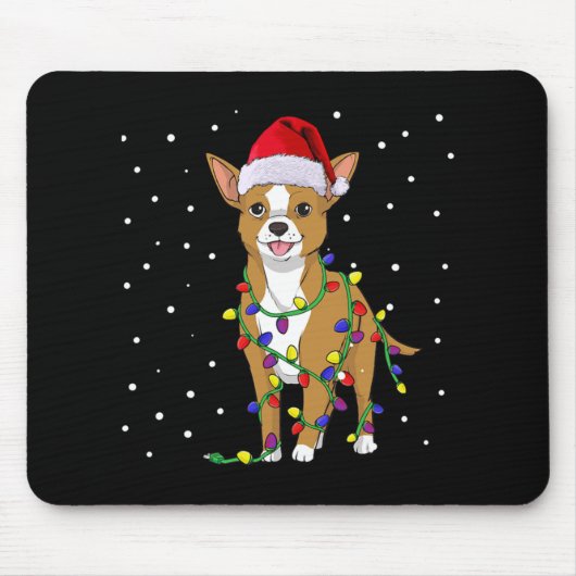 Chihuahua Kersthond Muismat (Voorkant)