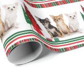 Chihuahua kerstinpakpapier cadeaupapier (Rol Hoek)
