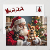 Chihuahua Kerstkaart (Voorkant / Achterkant)