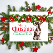 Chihuahua kerstkaart feestdagenkaart