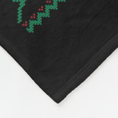 Chihuahua Kerstkerstkerstkerstkerstman Ugly Sweate Fleece Deken (Hoek)