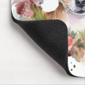 Chihuahua Kerstkrans Feestelijke Pup Muismat (Hoek)