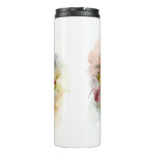 Chihuahua Kerstkrans Feestelijke Pup Thermosbeker (Achterkant)