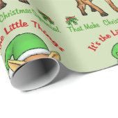 Chihuahua Kerstmis Cadeaupapier (Rol Hoek)