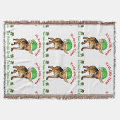 Chihuahua Kerstmis Deken (Voorkant)