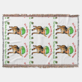 Chihuahua Kerstmis Deken