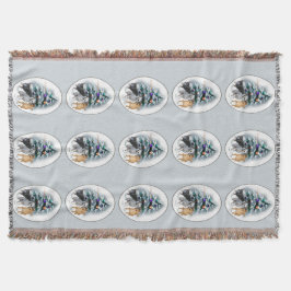 Chihuahua Kerstmis Deken