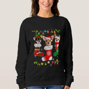 chihuahua kerstmis geeft grappige kersthond lov trui