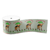 Chihuahua Kerstmis Grosgrain Lint (Spoel)