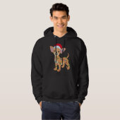 Chihuahua Kerstmis Hoodie (Voorkant volledig)