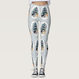 Chihuahua Kerstmis Leggings