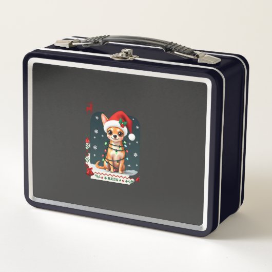 Chihuahua Kerstmis Sinterklaas Verschrikkelijke Tr (Voorkant)