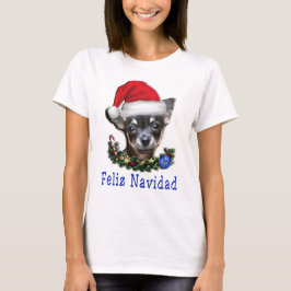 Chihuahua Kerstmis T-shirt
