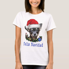 Chihuahua Kerstmis T-shirt