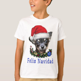 Chihuahua Kerstmis T-shirt
