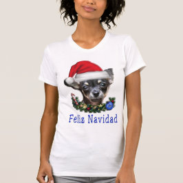 Chihuahua Kerstmis T-shirt
