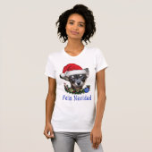 Chihuahua Kerstmis T-shirt (Voorkant volledig)