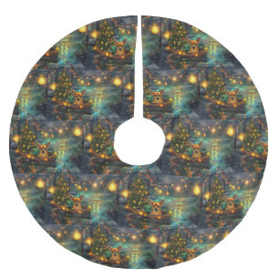 Chihuahua Kerstvakantie Kerstboom Rok