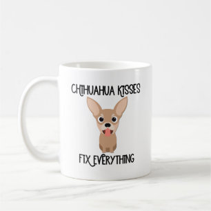 Chihuahua Kisses Fix Alles Koffiemok