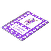 Chihuahua Kisses Schattig Hond Silhouet PPY&B Notitieboek (Linkerzijde)