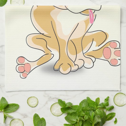Chihuahua Kitchen Towel Theedoek (Gevouwen)