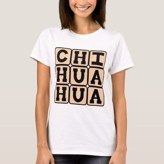 Chihuahua, Klein hondenras T-shirt (Voorkant)