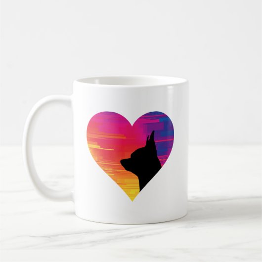 Chihuahua Koffiemok (Links)