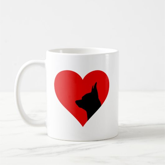 Chihuahua Koffiemok (Links)
