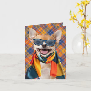 Chihuahua Korte Haren Multi Plaid Monogram Kaart