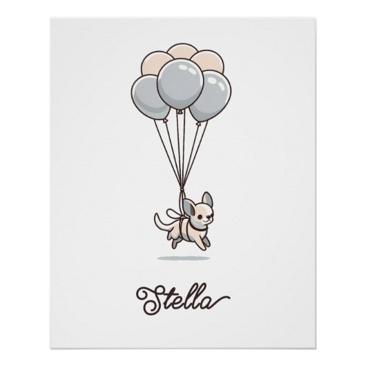 Chihuahua kwekerij poster (Voorkant)