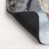 Chihuahua Laat het sneeuwen Kerstmis Muismat (Hoek)