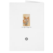 Chihuahua langharige hond schilderij originele kun (Achterkant)