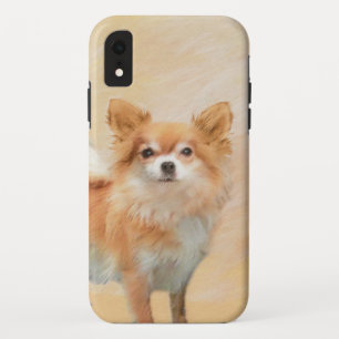 Chihuahua Langharige Hond Schilderij Originele Kun Case-Mate iPhone Case