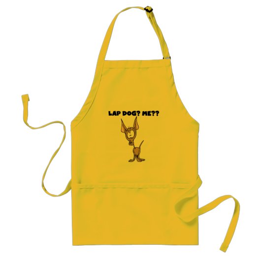 Chihuahua Lap Dog Apron Standaard Schort (Voorkant)