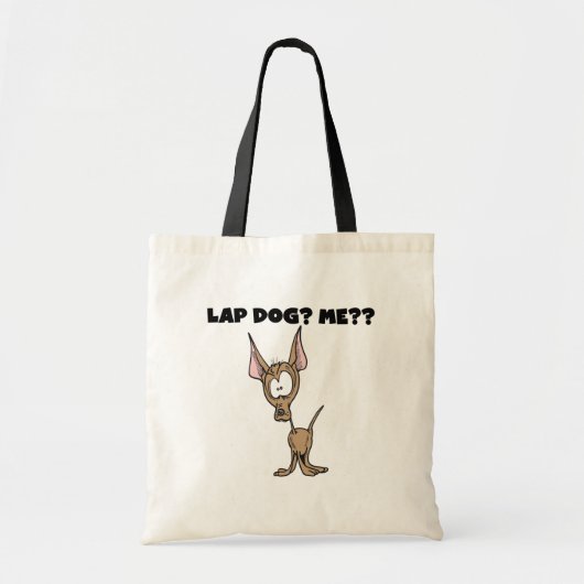 Chihuahua Lap Dog Canvas tas (Voorkant)
