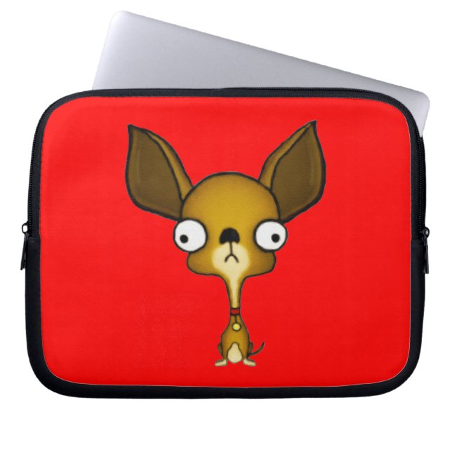 Chihuahua Laptop Sleeve (Voorkant)