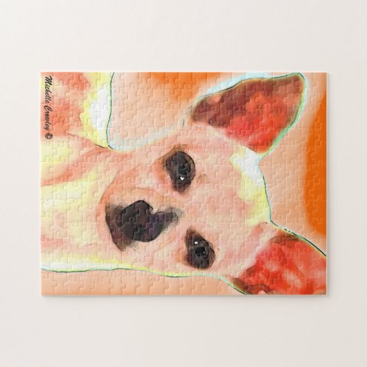 chihuahua legpuzzel (Horizontaal)