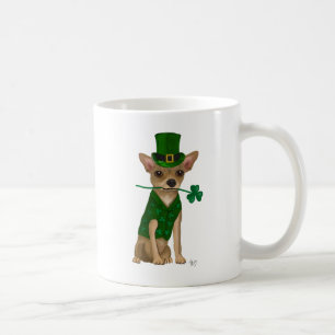 Chihuahua Leprechaun Koffiemok